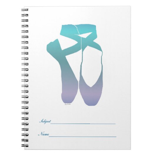 Team Pointe Ballet Ocean Notitieboek (Voorkant)