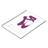 Team Pointe Ballet Orchidee Notitieboek (Linkerzijde)