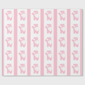 Team Pointe Ballet Pink Cadeaupapier (Vlak)