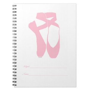Team Pointe Ballet Pointe Pink Notitieboek
