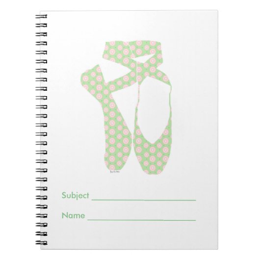 Team Pointe Ballet Polka Notitieboek (Voorkant)
