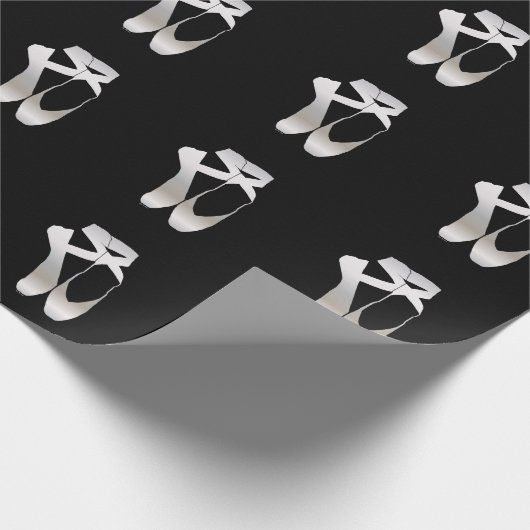 Team Pointe Ballet Silhouette Cadeaupapier (Hoek)