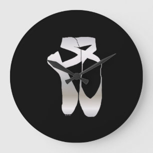 Team Pointe Ballet Silhouette Grote Klok