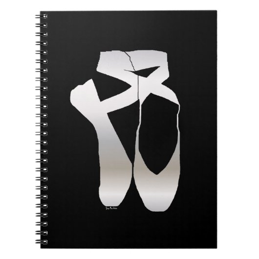 Team Pointe Ballet Silhouette Notitieboek (Voorkant)