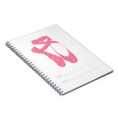 Team Pointe Ballet Snoep Curls Notitieboek (Rechterzijde)