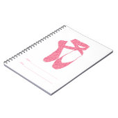 Team Pointe Ballet Snoep Curls Notitieboek (Linkerzijde)