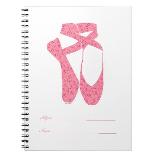 Team Pointe Ballet Snoep Curls Notitieboek (Voorkant)