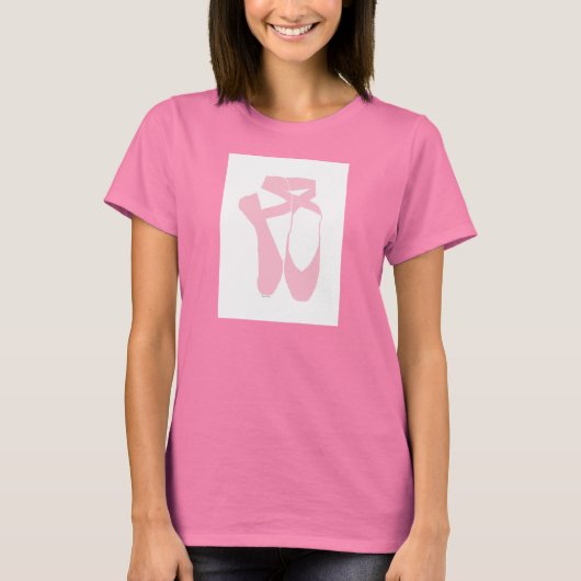 Team Pointe Pink T-shirt (Voorkant)