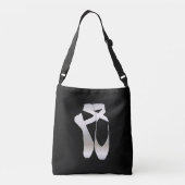Team Pointe Silhouette Crossbody Tas (Achterkant)