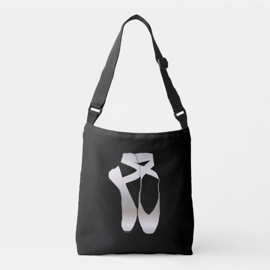 Team Pointe Silhouette Crossbody Tas (Voorkant)