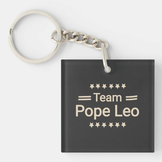 team pope leo  sleutelhanger (voorkant)