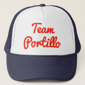 Team Portillo Trucker Pet (Voorkant)