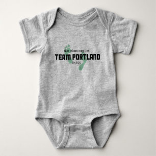 Team Portland 304-baby Romper