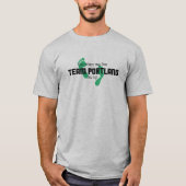 Team Portland Mannen T-shirt (Voorkant)