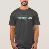 Team Portland MANNEN t-shirt (Voorkant)