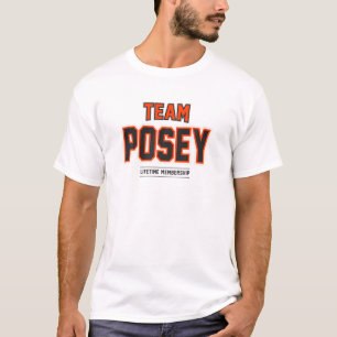 Team Posey Gift Proud Familie Achternaam Achternaa T-shirt