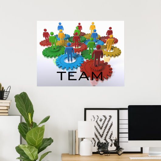 Team poster (met nadruk op diversiteit)