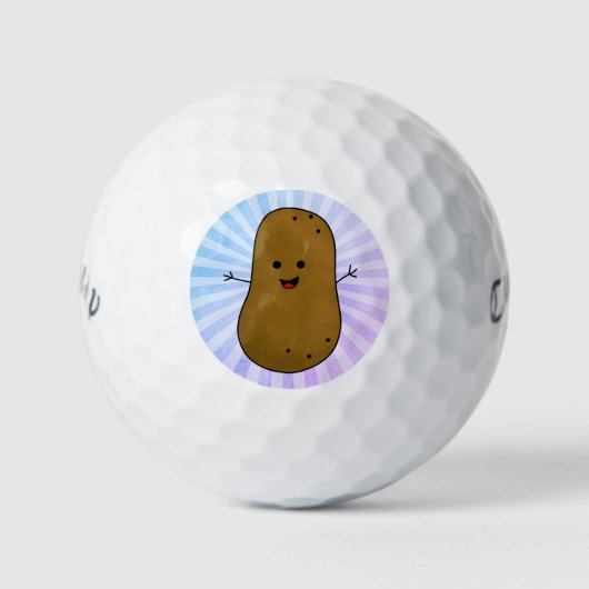 Team Potato Golfballen (Voorkant)