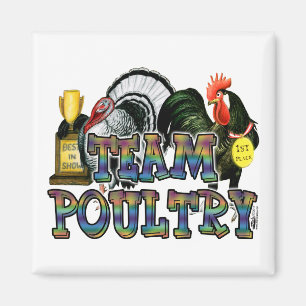 Team Poultry Magneet