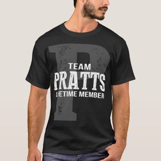 Team PRATTS Levenslang Lid T-shirt (Voorkant)