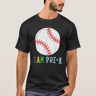 Team Pre K honkbal matchen terug naar school sport T-shirt