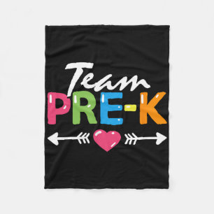 Team Pre-k Peuterleidster Student Ck Terug naar Sc Fleece Deken