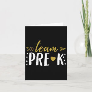 Team Pre-K Preschool Teacher Student Arrow Kaart