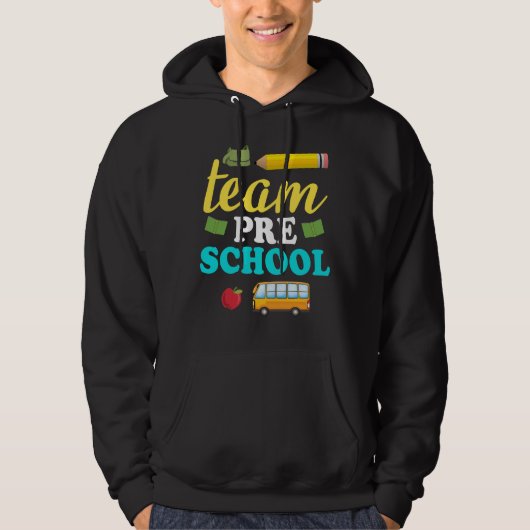 team preschool hoodie (Voorkant)