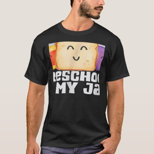 Team Preschool Is My Jam Rainbow Pre K Teacher Stu T-shirt (Voorkant)