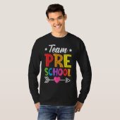Team Preschool Teacher Student Kid Back To School  T-shirt (Voorkant volledig)