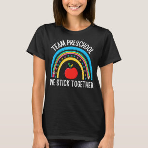 TEAM PRESCHOOL We steken samen een pre-K-lerarenst T-shirt