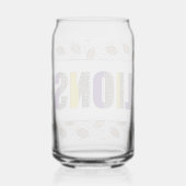 Team Pride Blikvorm Glas (Achterkant)