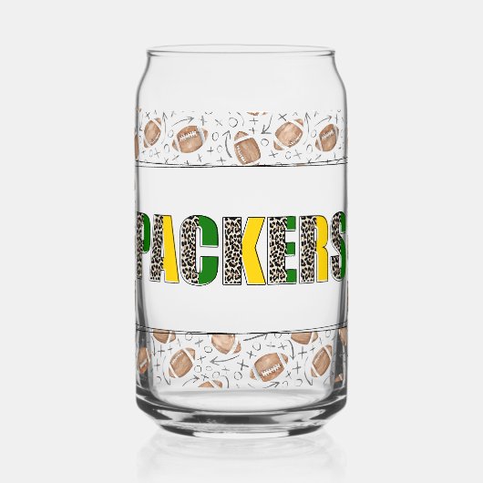 Team Pride Blikvorm Glas (Voorkant)