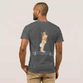 Team Prince Gender Reveal Baby shower T-shirt (Achterkant volledig)