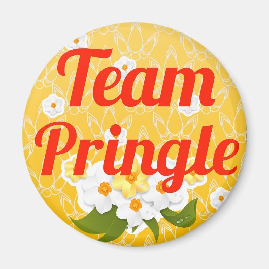 Team Pringle Magneet (Voorkant)