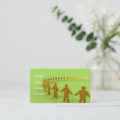 Team - profielkaart visitekaartje (Staand voorkant)