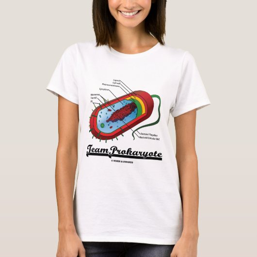 Team Prokaryote T-shirt (Voorkant)