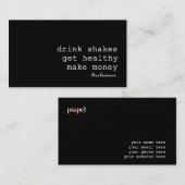 Team Propel-Visitekaartjes Visitekaartje (Voorkant / Achterkant)