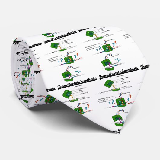 Team Protein Synthese Stropdas (Opgerold)