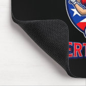 Team Puerto Rico Baseball Flag Patriotic Muismat (Hoek)