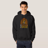 Team Pumpkin Spice Latte   For Fall Season Coffee  Hoodie (Voorkant volledig)