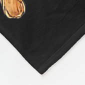 Team punch - baby aap punch  fleece deken (Hoek)