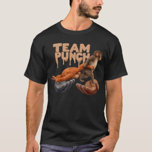 Team Punch Druppende Japanse Aap T-shirt