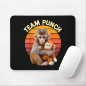 Team Punch Monkey Knuffel Retro Zon Muismat (Met muis)