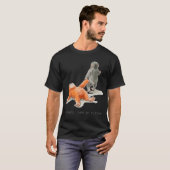 Team Punch Monkey Ondersteuningsteam Kunst T-shirt (Voorkant volledig)