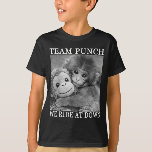 Team punch monkey Team punch monkey T-shirt (Voorkant)