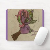 Team Purkle Platicorns 2016 Muismat (Met muis)