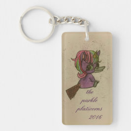 Team Purkle Platicorns 2016 Sleutelhanger