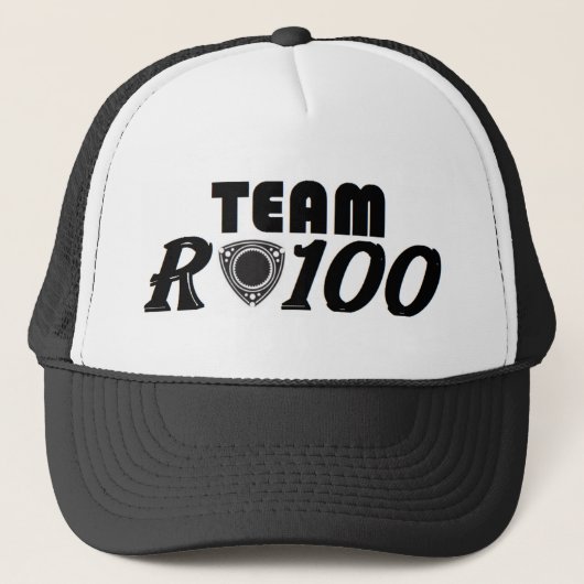 Team R100 Trucker Hat Trucker Pet (Voorkant)