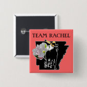 Team Rachel Apple Blossom Showdown Button (Voorkant /achterkant)
